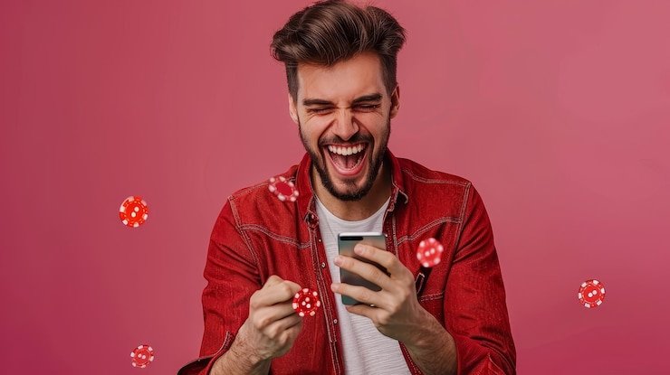 মোবাইল স্লট গেমের রঙিন রিল ও প্রতীক কভার